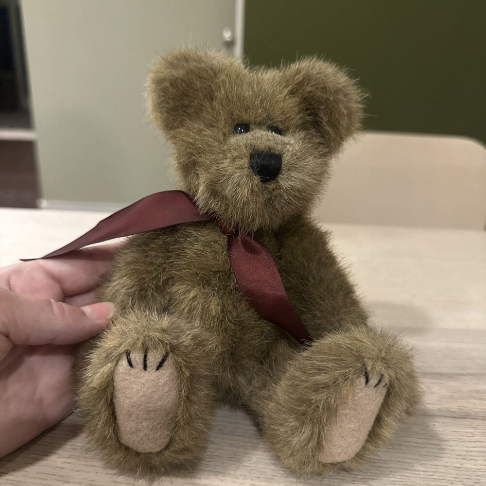 Boyd’s Bears NWT Archive Collection 1990 Teddy Bear Movable Arms Legs 8 Inches